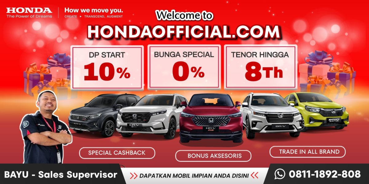 Honda Official Banner